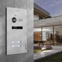 BALTER EVO HD - 2-Draht IP-BUS KIT, Silver Full HD Türs