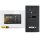 BALTER EVO HD - 2-Draht IP-BUS KIT, Black, Full HD Türstation für 1 Teilnehmer, 175° + HD 7" WIFI Monitor, EVO2 App, Touchscreen + Hauptstromverteiler