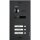 BALTER EVO-HD Black Türstation für 3 Teilnehmer, IP über 2-Draht BUS Technologie (Video / Audio / Strom), 175° Ultraweitwinkel