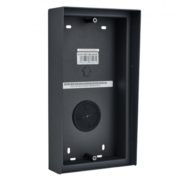 BALTER EVO Black Aufputzmontagehalterung / Regenschild für die EVO-BLACK Türstationen