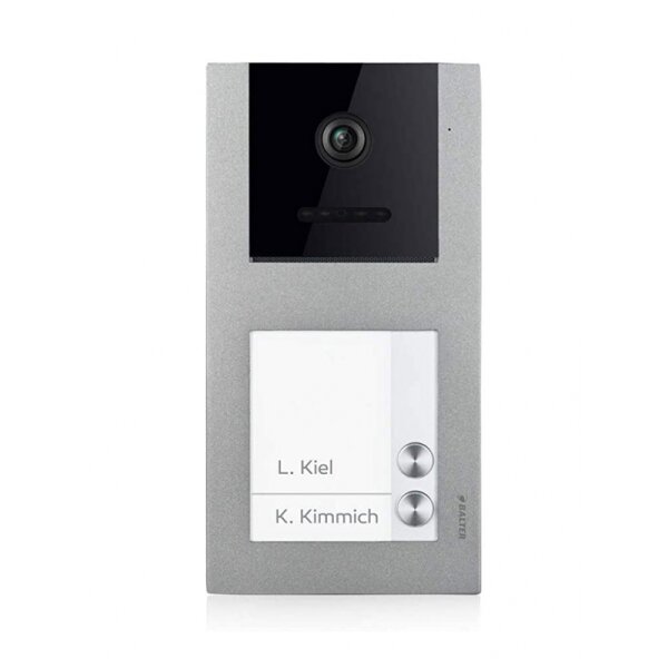 BALTER EVO Grey Aufputz-Türstation für 2 Teilnehmer