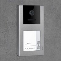 BALTER EVO Grey Aufputz-Türstation für 2 Teilnehme