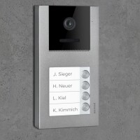 BALTER EVO Grey Aufputz-Türstation für 4 Teilnehme