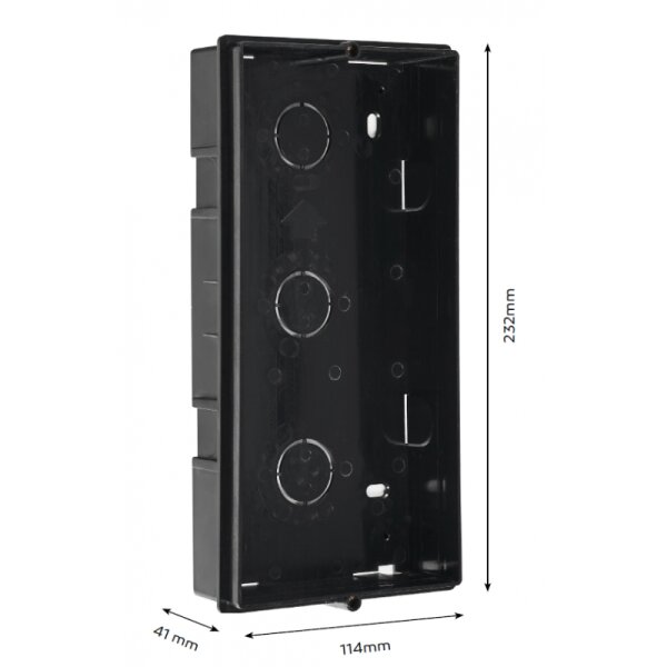 BALTER EVO-HD Silver Türstation für 1 Teilnehmer, IP über 2-Draht BUS Technologie (Video / Audio / Strom), 175° Ultraweitwinkel