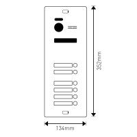 BALTER EVO-HD Silver Türstation für 6...