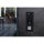 BALTER EVO-HD-BLACK-FN-3FAM Türstation in Schwarz für 3 Teilnehmer mit Fingerprintmodul und Full HD Video (1080p), 2-Draht IP-BUS Technologie (Video / Audio / Strom), 175° Weitwinkelkamera