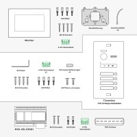 BALTER EVO HD - 2-Draht IP-BUS KIT, Black, Full HD...